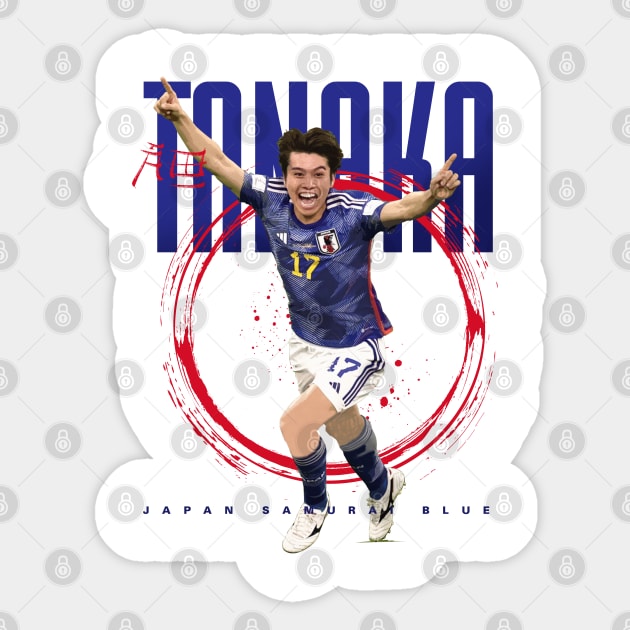 Ao Tanaka Japan Soccer Sticker by Juantamad